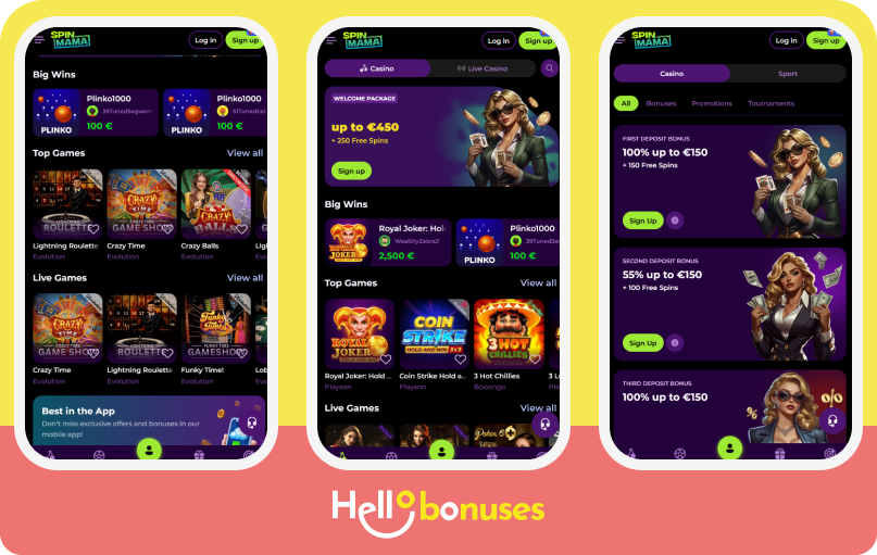Spinmama Casino - Odkryj swoje ulubione gry online Spinmama Casino - Odkryj swoje ulubione gry online